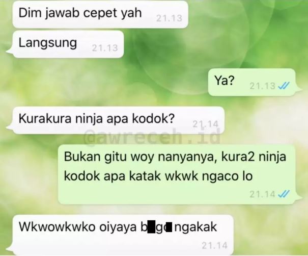 chat lucu pertanyaan random Berbagai sumber chat lucu pertanyaan random Berbagai sumber