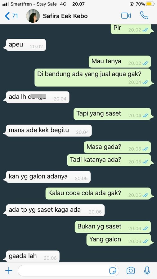 Chat lucu sama temen ini endingnya bikin senyum getir © X Chat lucu sama temen ini endingnya bikin senyum getir © X