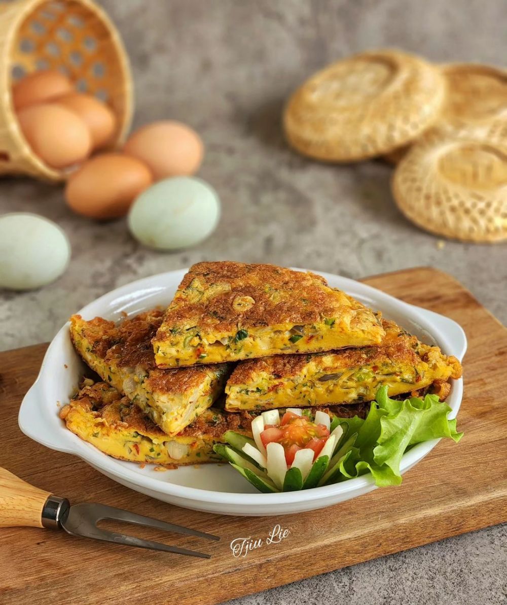 13 Resep menu sahur serba telur dadar Padang, enak, simpel, dan bikin nagih