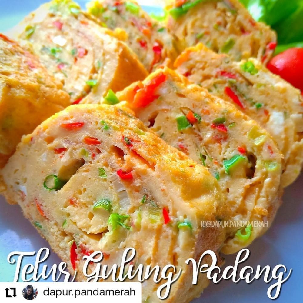 13 Resep menu sahur serba telur dadar Padang, enak, simpel, dan bikin nagih