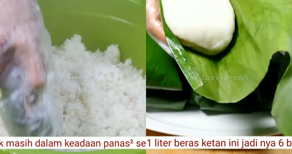 Tetap gunakan kelapa parut, wanita ini punya trik bikin uli ketan awet kenyal & tak basi hingga 3 hari