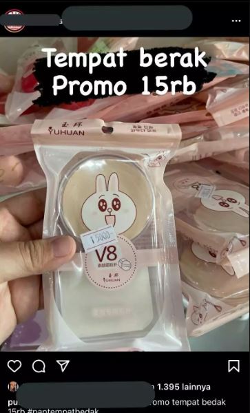 Tulisan typo saat promosikan dagangan Berbagai sumber