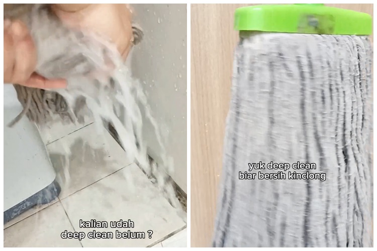 Tanpa perlu dikucek sitrun, ini cara memutihkan kain pel dekil dan bau amis pakai 3 bahan dapur