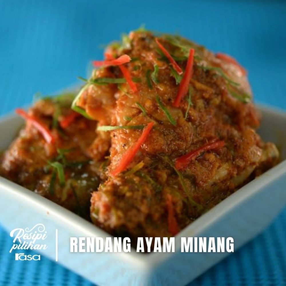 15 Resep rendang ayam untuk Lebaran, enak, sederhana, dan mudah ditiru