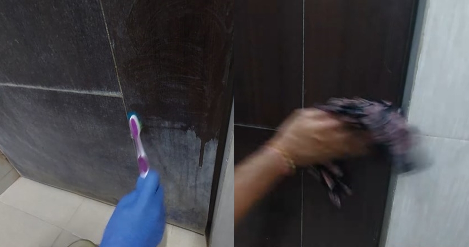 Tanpa digosok sabun cuci piring, ini cara usir noda kerak di pintu kamar mandi pakai 3 bahan dapur