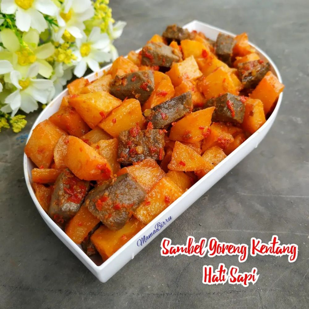 15 Resep sambal goreng kentang ati untuk Lebaran, enak, praktis, dan bikin nagih