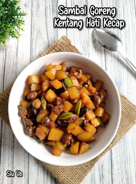 15 Resep sambal goreng kentang ati untuk Lebaran, enak, praktis, dan bikin nagih