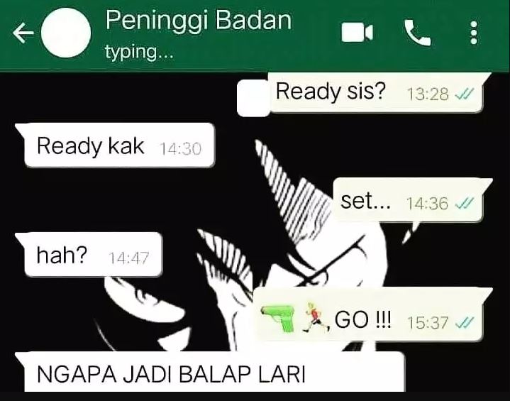 Chat lucu harusnya serius malah kocak Berbagai sumber