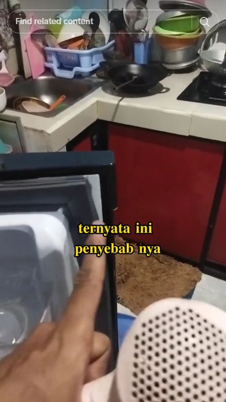 Tak perlu dibongkar, ini trik mengatasi karet pintu kulkas yang kaku dan bengkok agar kembali rapat