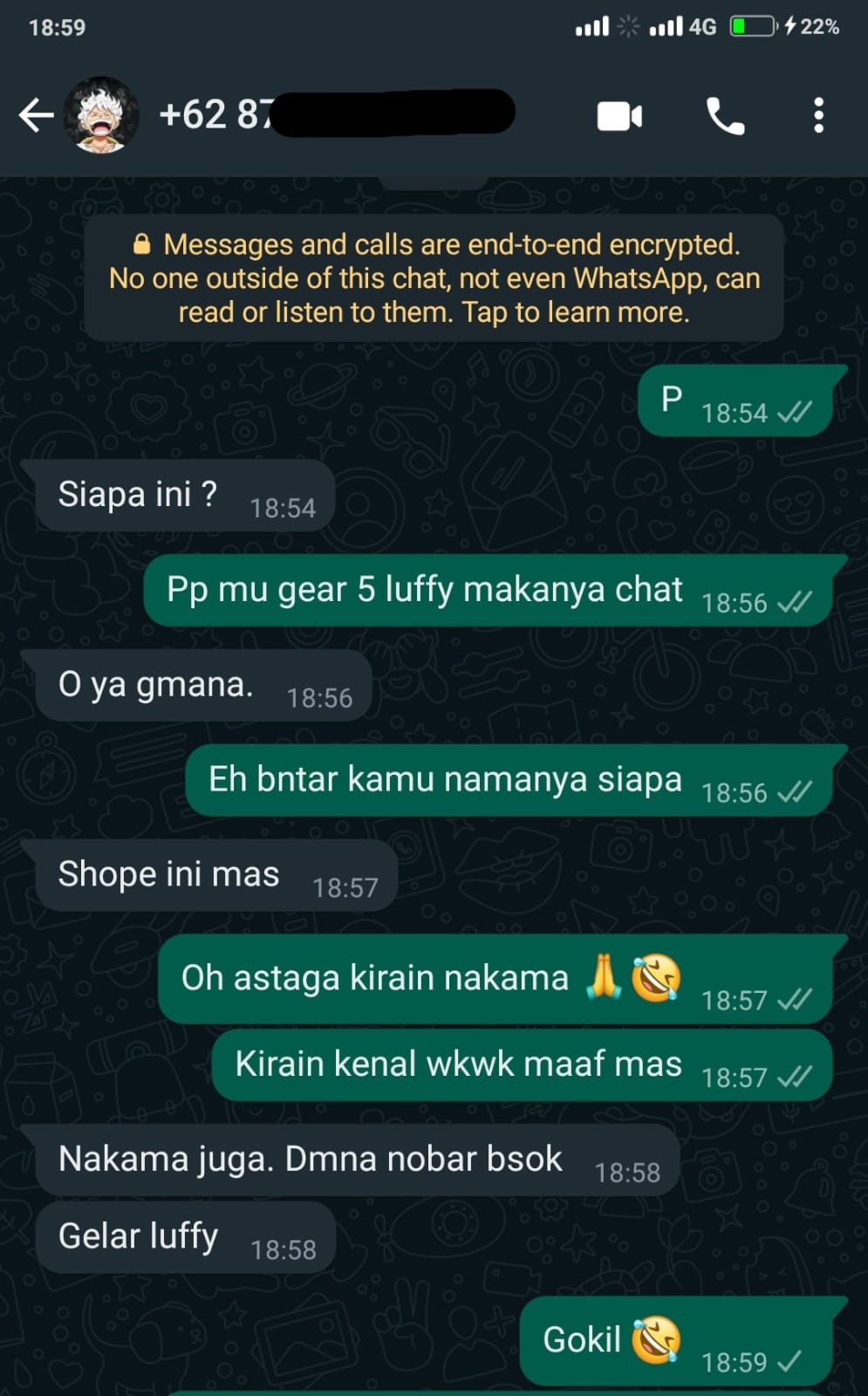 chat lucu antara kurir dan pelanggan berbagai sumber