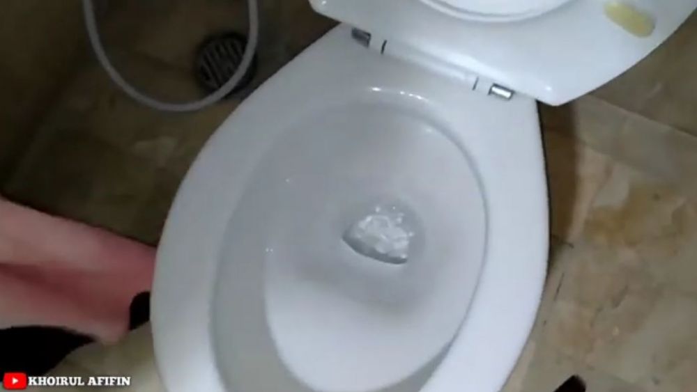 Tanpa disikat sitrun, mekanik ini bagikan trik bersihkan kerak kloset cuma pakai 1 bahan minuman