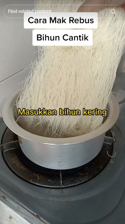Bukan direbus, begini cara mengolah bihun supaya hasilnya antilembek dan tak mudah putus