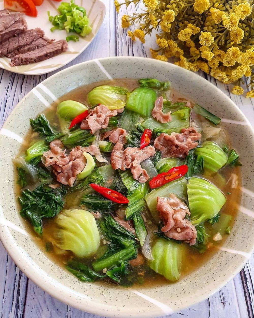 17 Resep sawi hijau untuk sahur, enak, praktis, sehat, dan sederhana