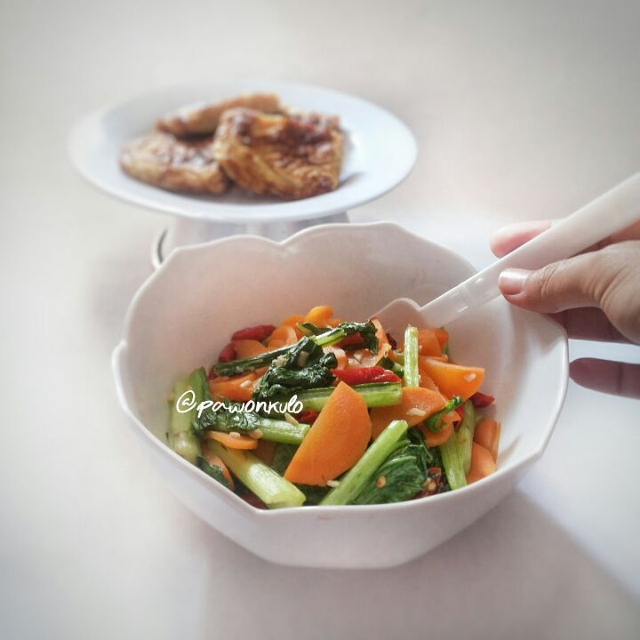 17 Resep sawi hijau untuk sahur, enak, praktis, sehat, dan sederhana