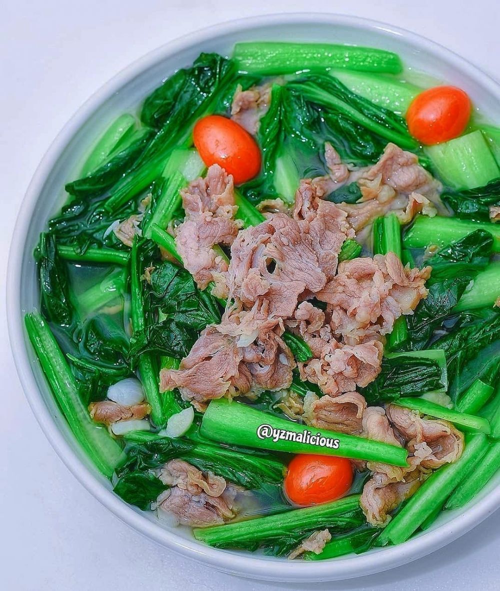 17 Resep sawi hijau untuk sahur, enak, praktis, sehat, dan sederhana