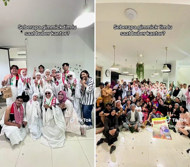 bukber ala pergi haji © TikTok bukber ala pergi haji © TikTok