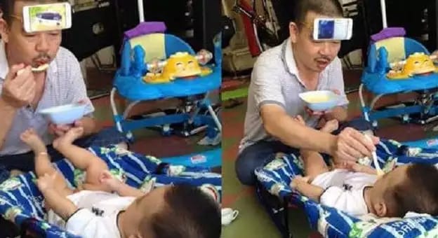 kelakuan bapak saat dipasrahin ngemong anak berbagai sumber