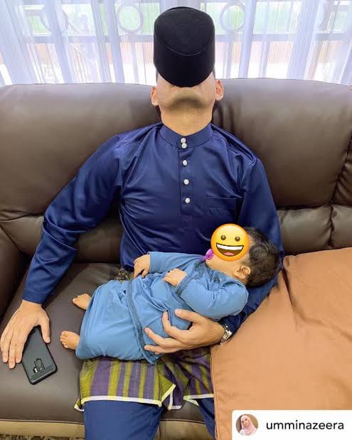 kelakuan bapak saat dipasrahin ngemong anak berbagai sumber