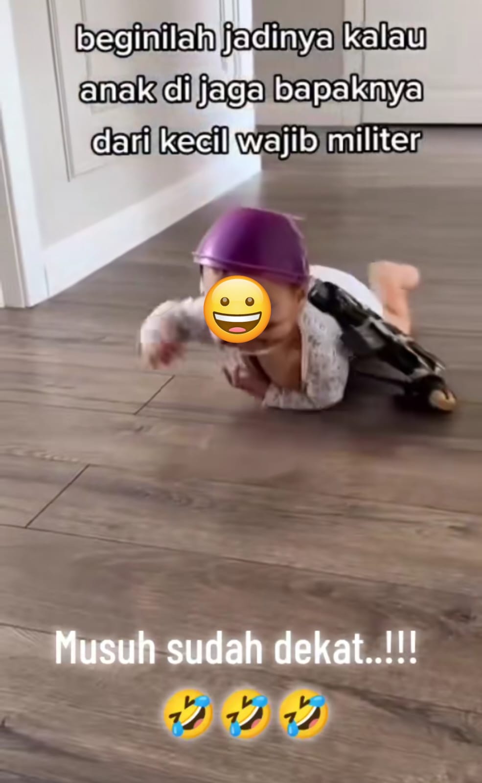 kelakuan bapak saat dipasrahin ngemong anak berbagai sumber