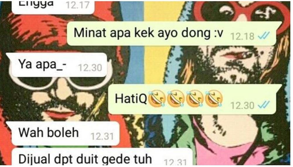 Chat lucu ditolak secara halus dari berbagai sumber Chat lucu ditolak secara halus dari berbagai sumber