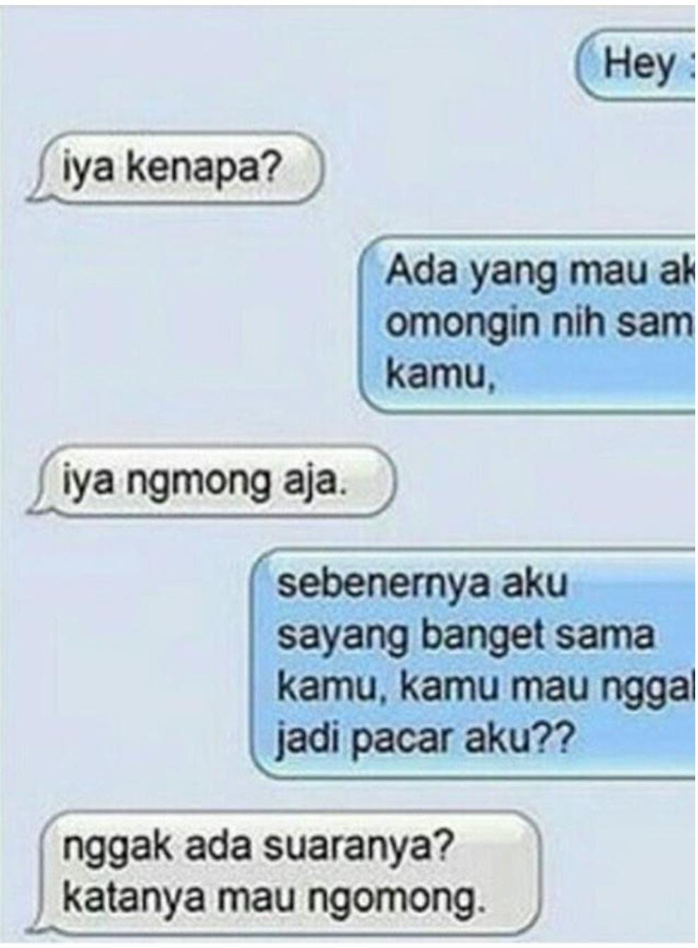 Chat lucu ditolak secara halus dari berbagai sumber Chat lucu ditolak secara halus dari berbagai sumber