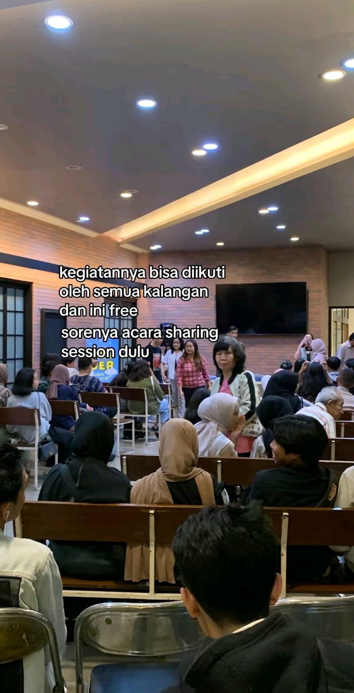 buka puasa di gereja © TikTok