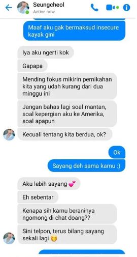 Chat lucu insecure sama dengan pasangan Berbagai sumber Chat lucu insecure sama dengan pasangan Berbagai sumber