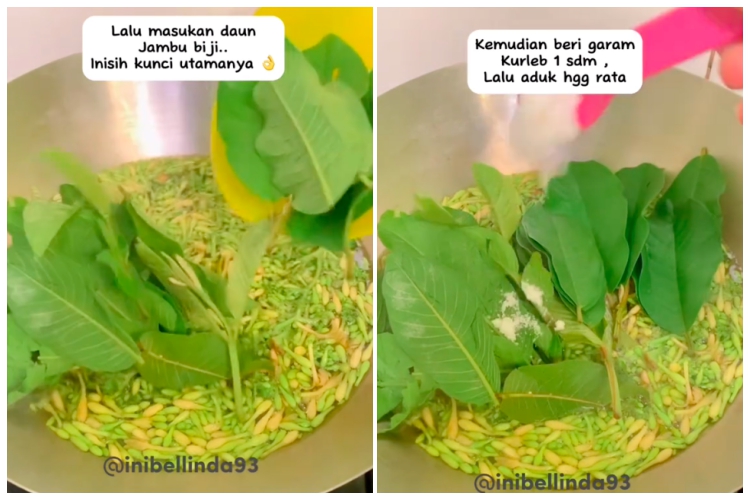 Bukan asam jawa atau tanah liat, ini cara hilangkan rasa pahit bunga pepaya pakai 3 bahan dapur