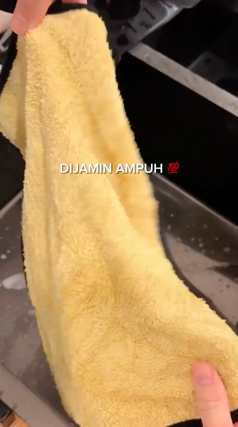 Tanpa dikucek baking soda, ini cara cuci lap dapur dekil dan bau agar bersih pakai 2 bahan dapur