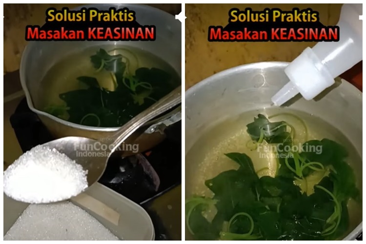 Bukan ditambah air, begini trik mengatasi masakan keasinan pakai 2 bahan dapur
