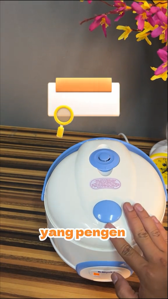 Tanpa tambahan bahan, trik agar nasi tak kering dan berkerak walau disimpan seharian di rice cooker