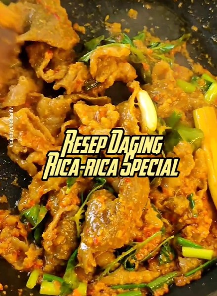 17 Resep rica-rica daging spesial untuk buka puasa, enak, empuk, dan praktis