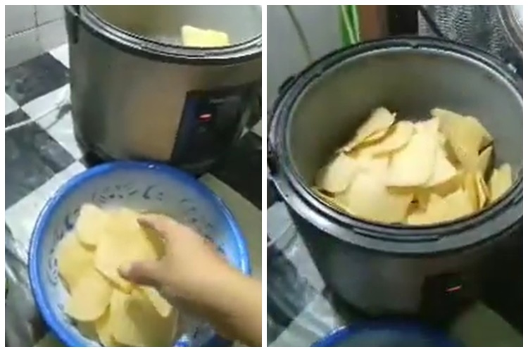 Tak perlu dijemur, ini trik mudah goreng kerupuk udang agar hasilnya mekar dan nggak gosong