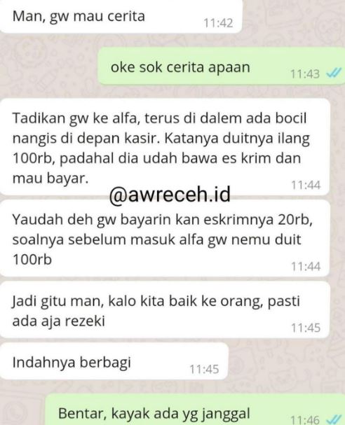 Chat lucu pas curhat sama temen ini responsnya absurd abis Berbagai sumber
