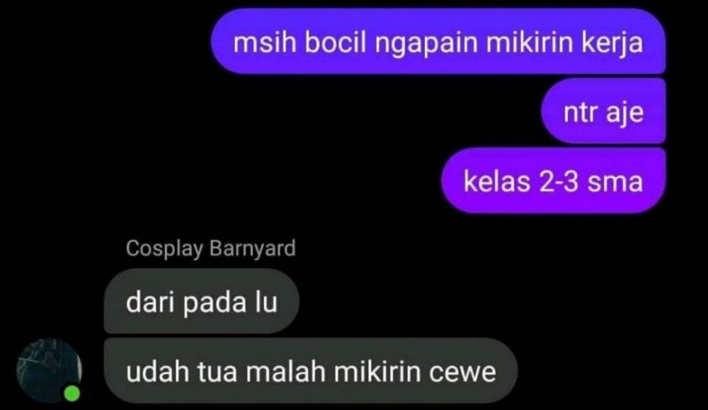Chat lucu pas curhat sama temen ini responsnya absurd abis Berbagai sumber