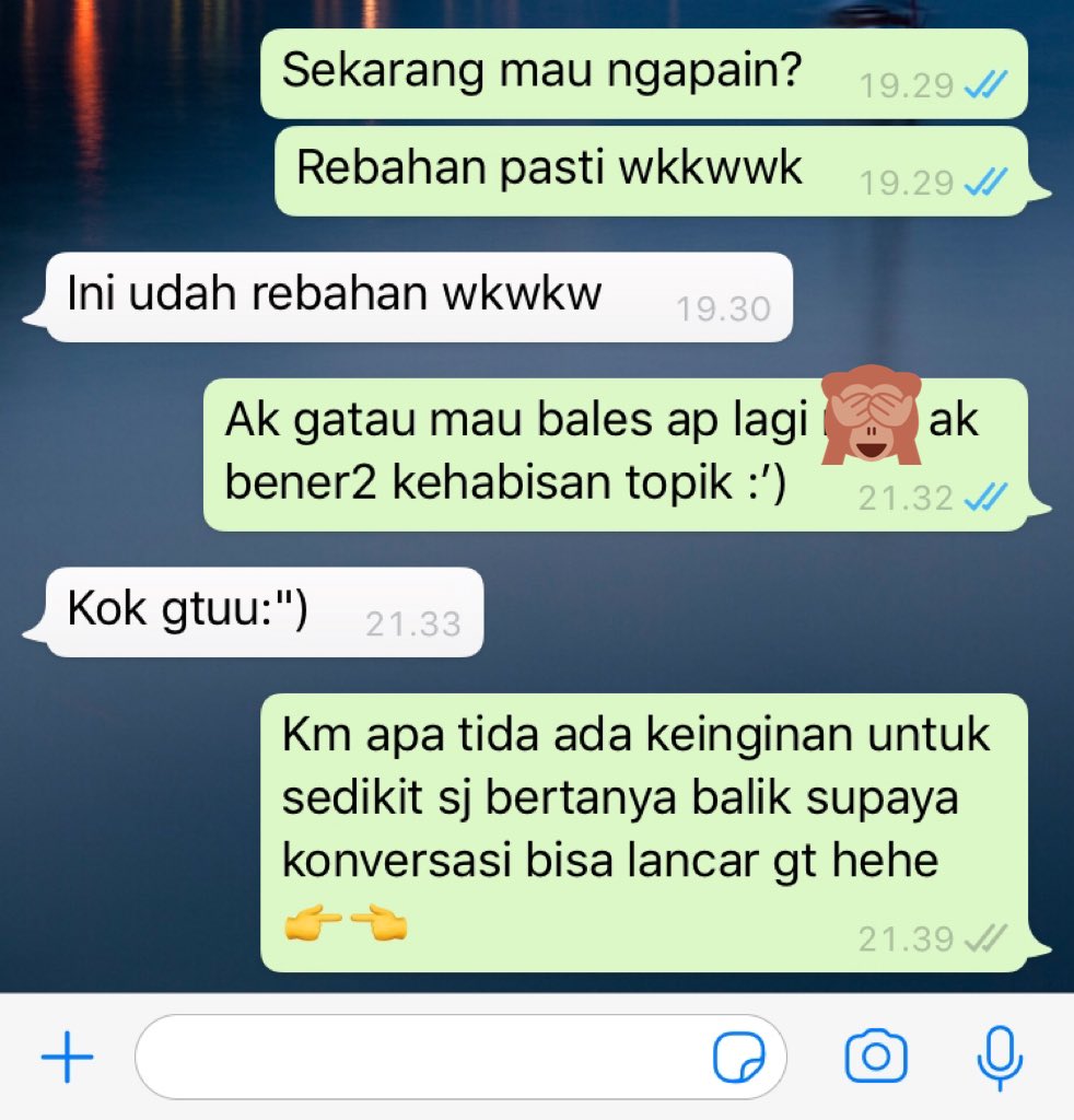chat basa-basi kehabisan topik berbagai sumber