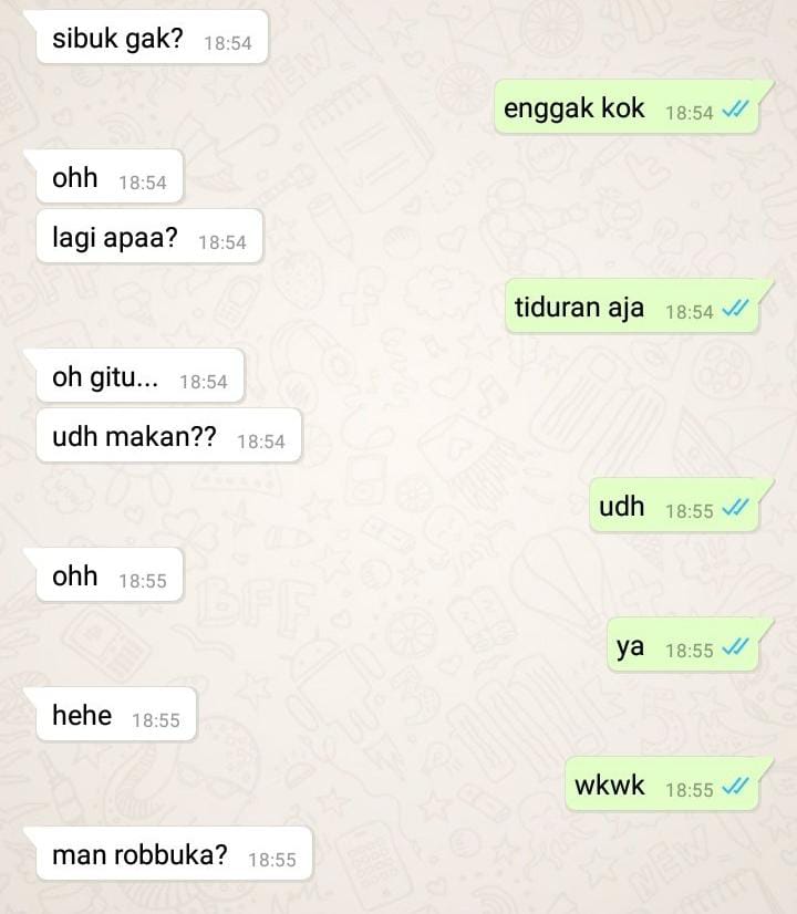 chat basa-basi kehabisan topik berbagai sumber