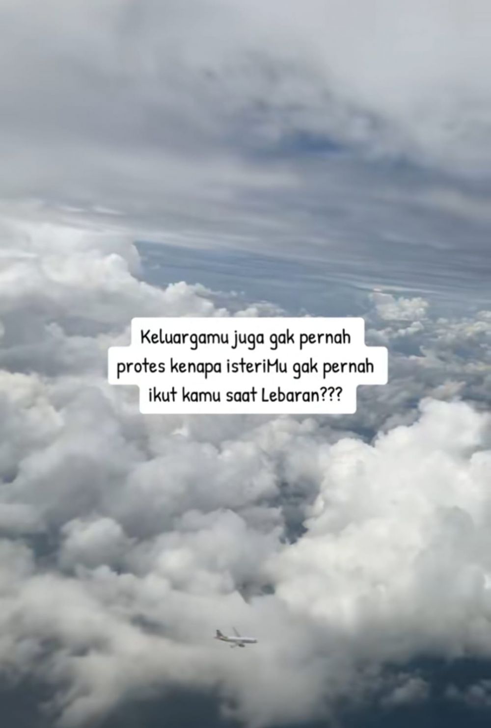 suami istri mudik kampung masing-masing © TikTok suami istri mudik kampung masing-masing © TikTok