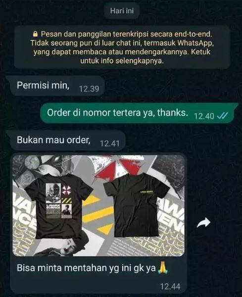 chat lucu pembeli menguji kesabaran Berbagai sumber