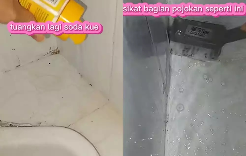13 Cara membersihkan kerak lantai kamar mandi, ampuh pakai bahan sederhana