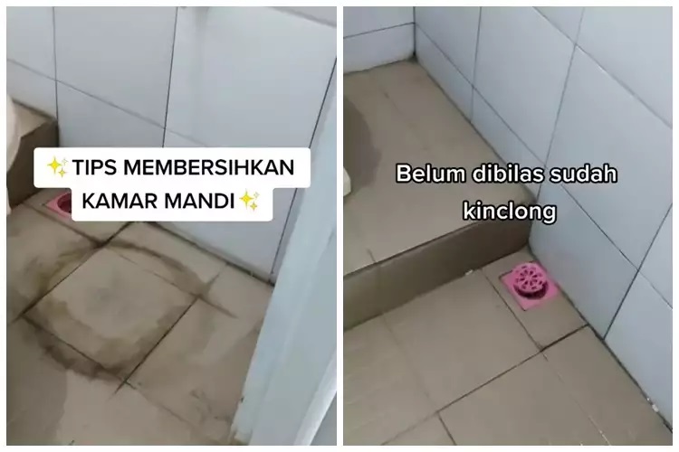 13 Cara membersihkan kerak lantai kamar mandi, ampuh pakai bahan sederhana