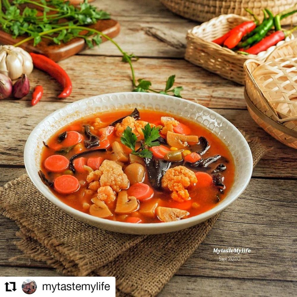 25 Resep sayur kuah merah untuk sahur, lezat, praktis, dan mudah ditiru