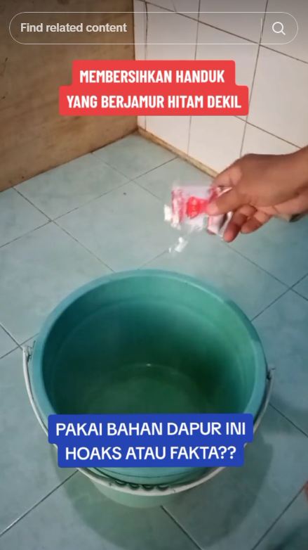 Bukan pakai sitrun atau pemutih, ini trik cuci handuk dekil yang berjamur cuma dengan 2 bahan dapur