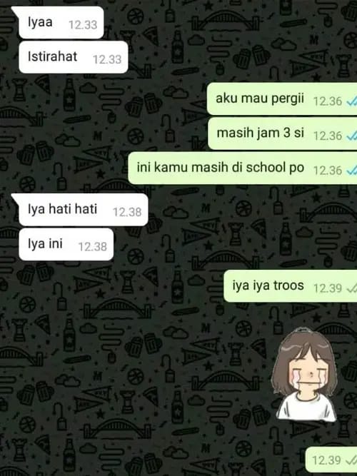 chat lucu pacar super cuek berbagai sumber