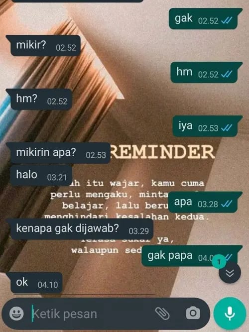 chat lucu pacar super cuek berbagai sumber