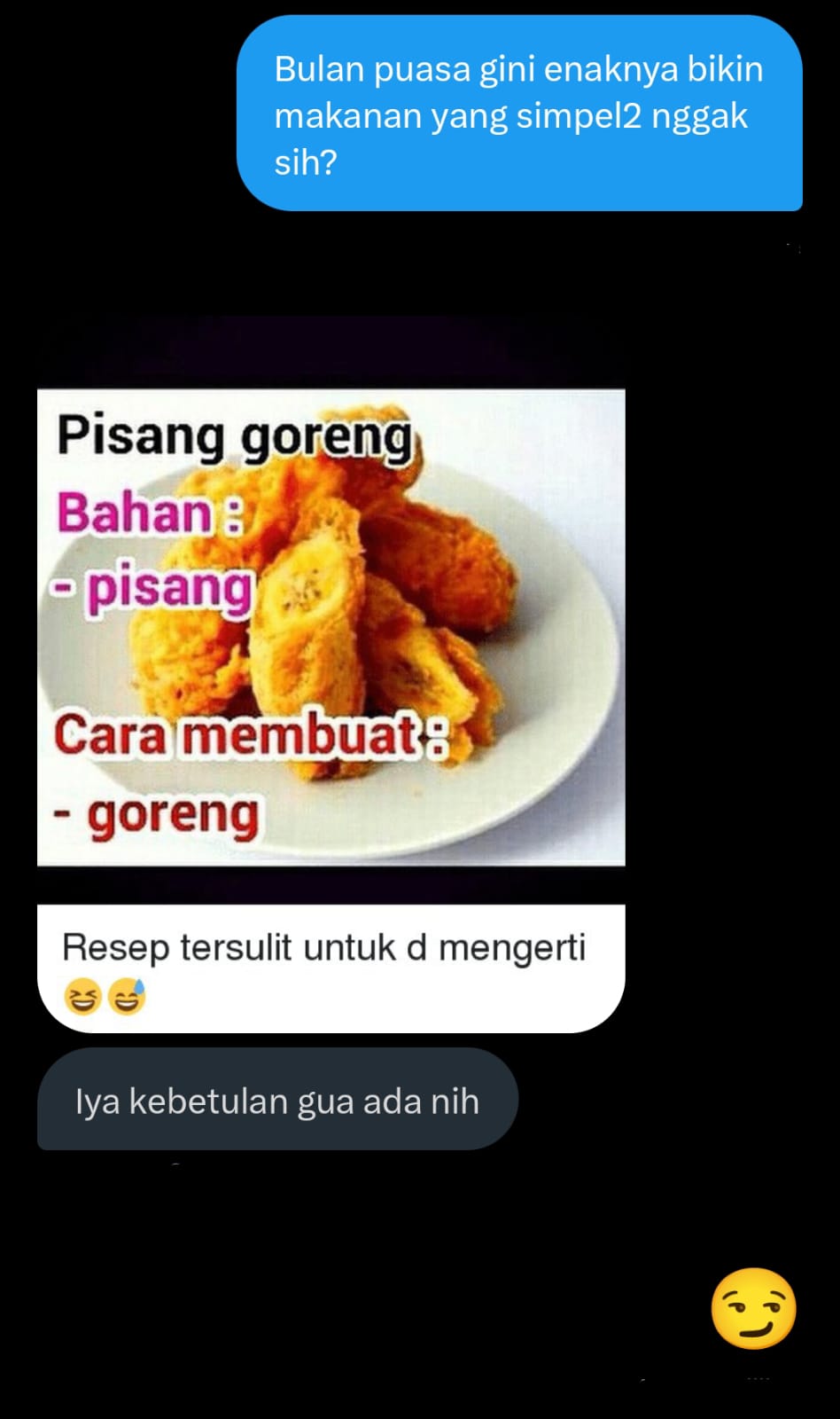 chat resep bikin badmood berbagai sumber