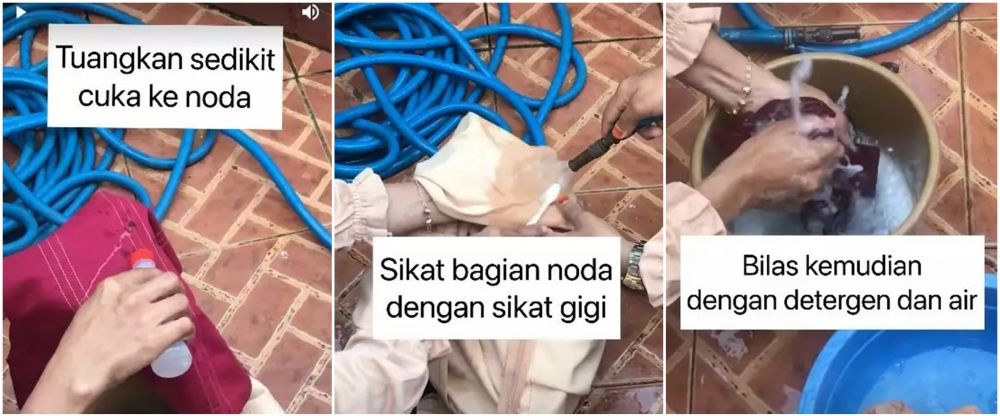 15 Cara menghilangkan noda di pakaian, ampuh dan praktis andalkan bahan rumahan