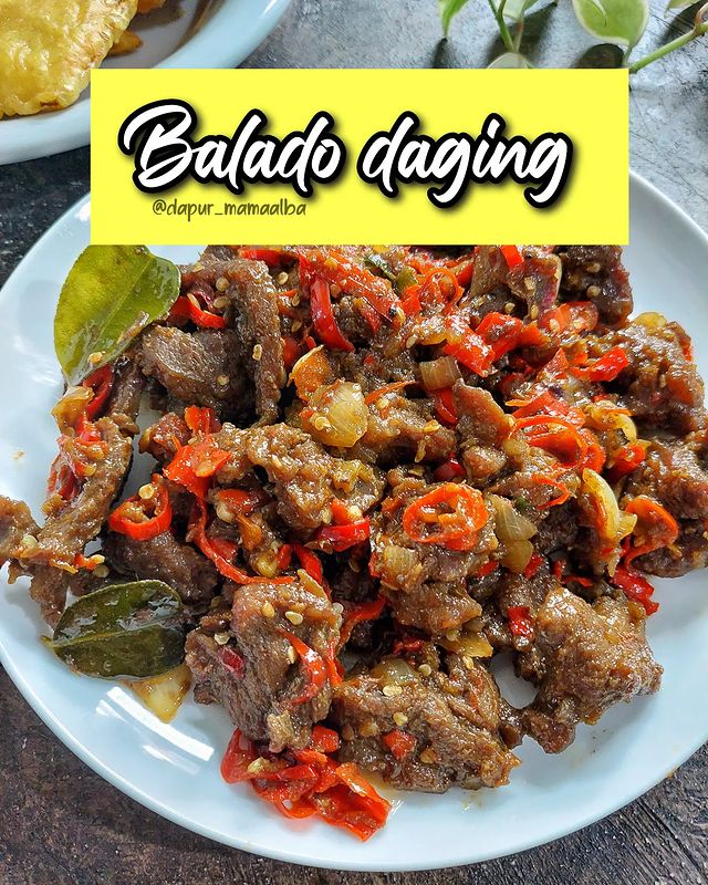 13 Resep menu buka puasa serba bumbu balado, enak, pedas, dan bikin nagih