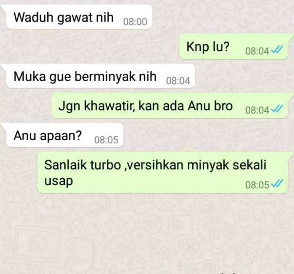 Chat lucu serius malah dijawab bercanda Berbagai sumber Chat lucu serius malah dijawab bercanda Berbagai sumber