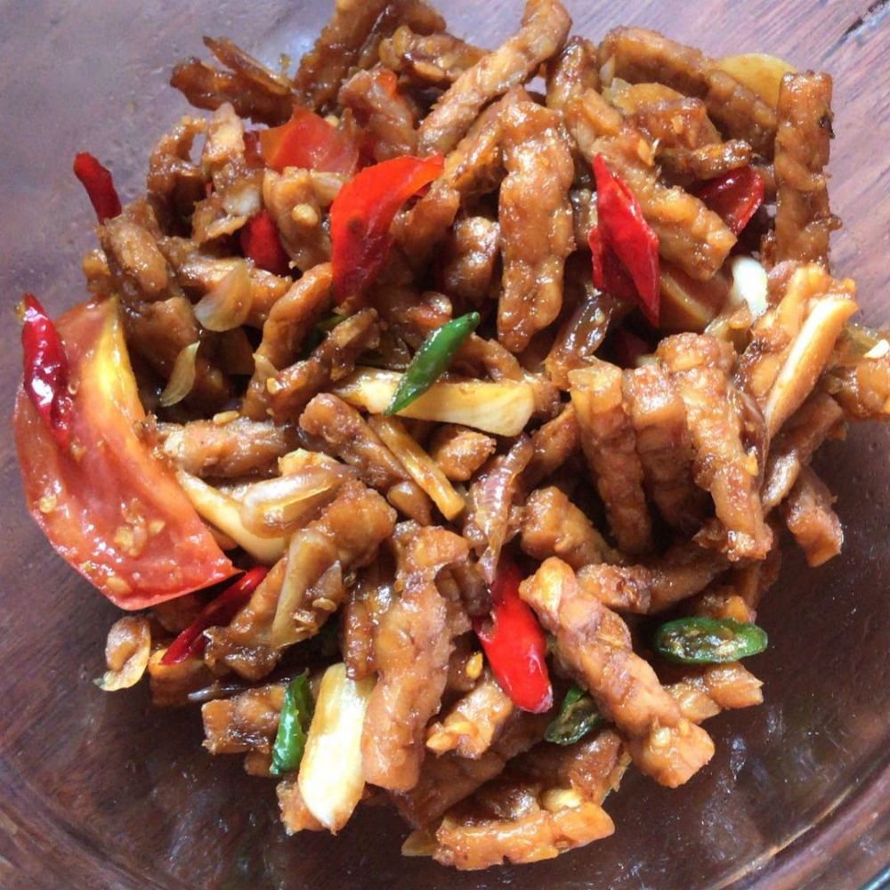 17 Resep tumis tempe paling praktis untuk sahur, nikmat dan sederhana